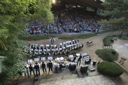 Big Band Bösel beim Sommerkonzert